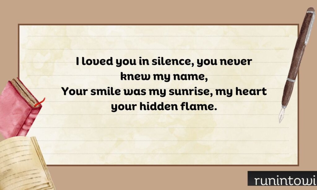 One Sided Love Shayari in English