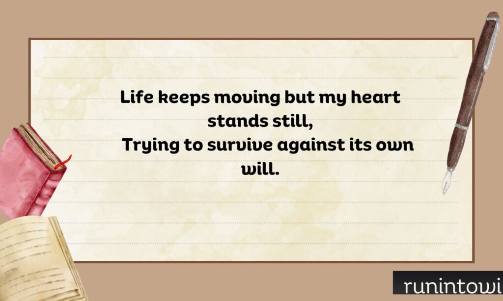 Sad Life 2-Line Poetry in English