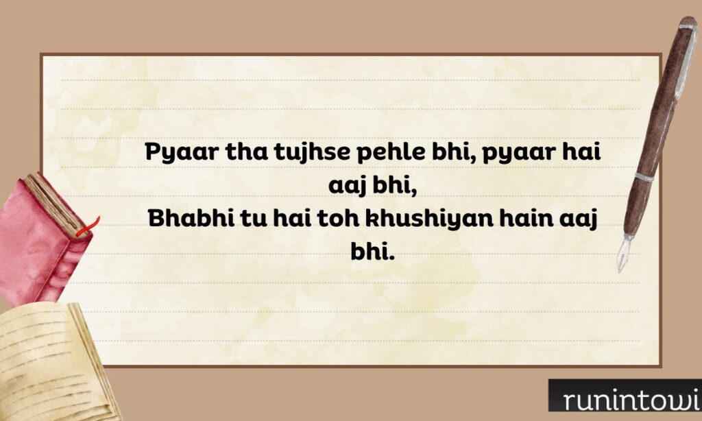 Birthday Shayari for Bhabhi Ji