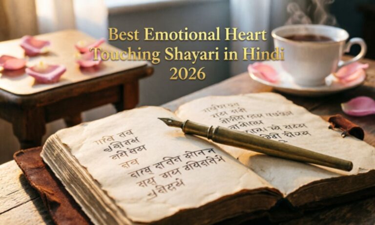 Best Emotional Heart Touching Shayari in Hindi 2026
