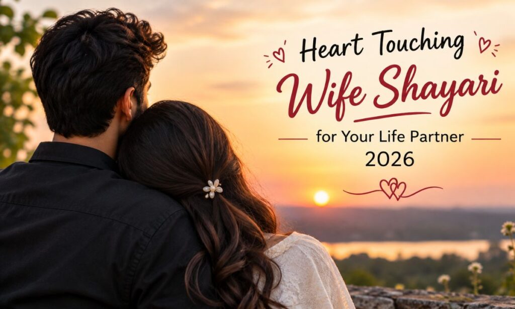Heart Touching Wife Shayari for Your Life Partner 2026